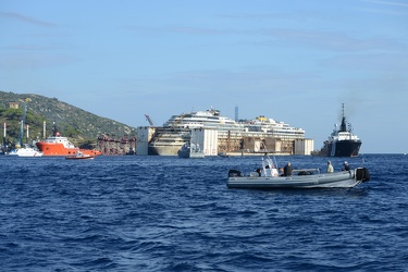 Isola del Giglio - Costa Concordia - le ultime foto della Concor