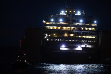 Isola del Giglio - Costa Concordia - le ultime foto della Concor