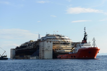 Isola del Giglio - Costa Concordia - le ultime foto della Concor