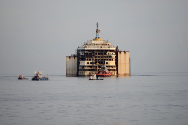 Genova - porto Volri VTE - le prime manovre per lo spostamento d