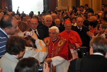 18-05-2008 - Genova  Papa Ratzinger Madonna Guardia