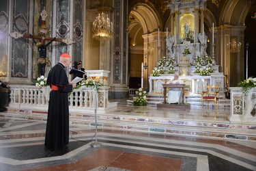 Genova - Santuario Madonna della Guardia - la visita di Papa Fra