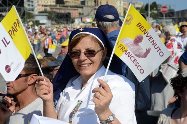 Genova - la messa di Papa Francesco in Piazzale Kennedy