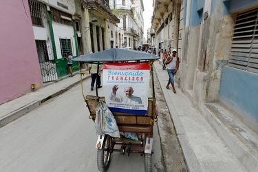 Cuba, L'Havana - l'isola si prepara ad accogliere il pontefice p