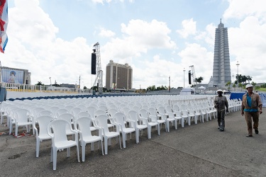 Cuba, L'Havana - l'isola si prepara ad accogliere il pontefice p