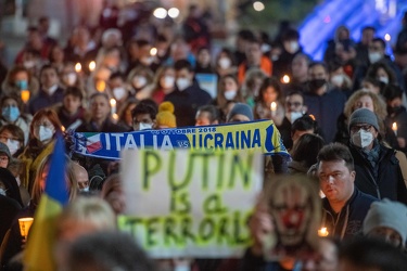 Genova - manifestazione contro la guerra in Ucraina