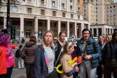 Genova - tour del capoluogo per i profughi ucraini, organizzato 