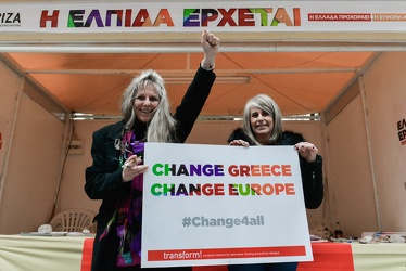 25-01-2015 Atene Atene aspetta le elezioni