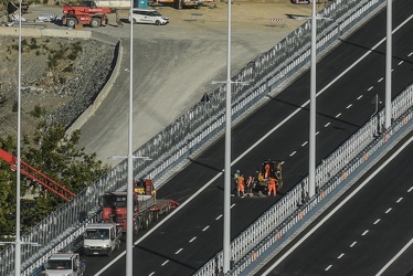 Ponte San Giorgio riapertura traffico 04082020