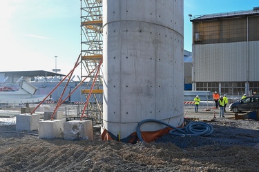 Genova - situazione avanzamento cantiere nuovo ponte ex morandi 