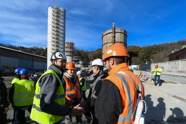 Genova - situazione avanzamento cantiere nuovo ponte ex morandi 