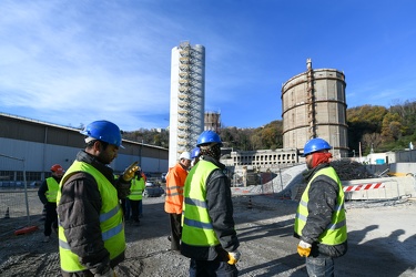 Genova - situazione avanzamento cantiere nuovo ponte ex morandi 