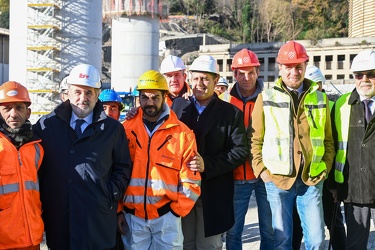 Genova - situazione avanzamento cantiere nuovo ponte ex morandi 