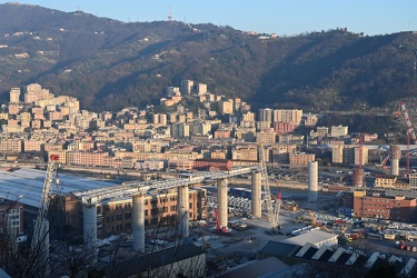 Genova, avanzamento lavori fine 2019 costruzione cantiere nuovo 