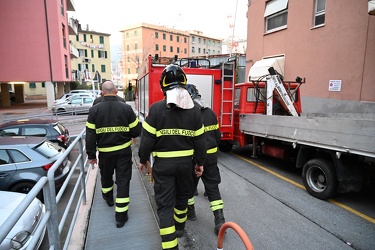 Genova, quartiere Campasso, via Antonio Pellegrini civico 8 - co