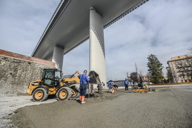 lavori radura memoria ponte San giorgio 03032021-8252