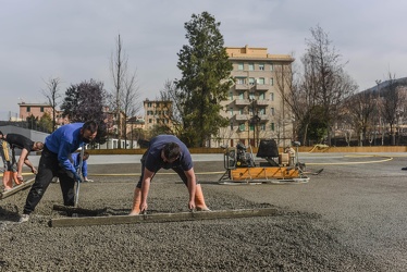 lavori radura memoria ponte San giorgio 03032021-8296