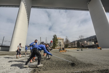 lavori radura memoria ponte San giorgio 03032021-8317