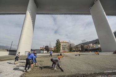 lavori radura memoria ponte San giorgio 03032021-8323