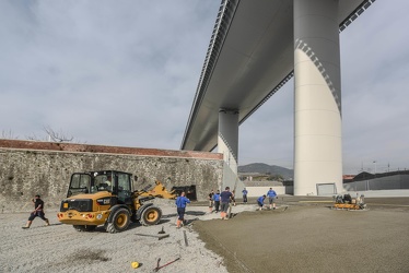 lavori radura memoria ponte San giorgio 03032021-8378