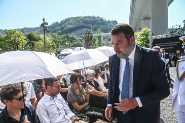 anniversario crollo Morandi cerimonia radura memoria 14082023-25
