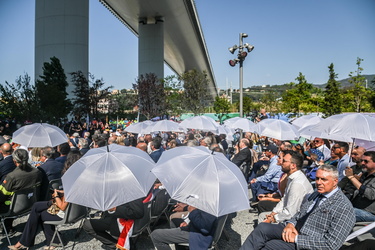 anniversario crollo Morandi cerimonia radura memoria 14082023-37