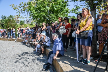 anniversario crollo Morandi cerimonia radura memoria 14082023-40