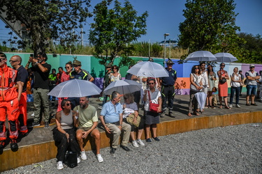 anniversario crollo Morandi cerimonia radura memoria 14082023-42