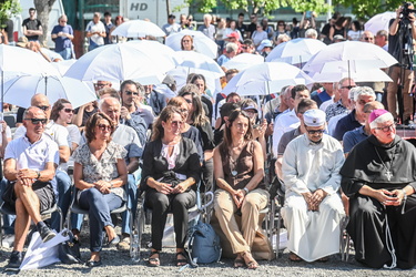 anniversario crollo Morandi cerimonia radura memoria 14082023-44