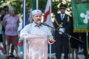anniversario crollo Morandi cerimonia radura memoria 14082023-47