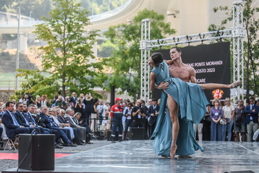 anniversario crollo Morandi cerimonia radura memoria 14082023-61