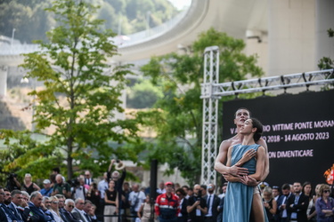 anniversario crollo Morandi cerimonia radura memoria 14082023-69