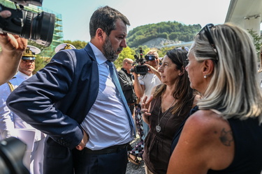 anniversario crollo Morandi cerimonia radura memoria 14082023-75