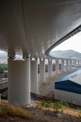 Genova, reportage per Quattroruote dentro il ponte viadotto auto