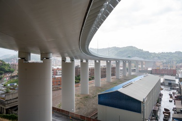 Genova, reportage per Quattroruote dentro il ponte viadotto auto