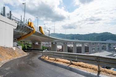 Genova, reportage per Quattroruote dentro il ponte viadotto auto