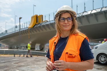 Genova, reportage per Quattroruote dentro il ponte viadotto auto