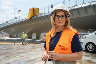 Genova, reportage per Quattroruote dentro il ponte viadotto auto