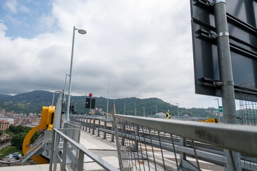 Genova, reportage per Quattroruote dentro il ponte viadotto auto