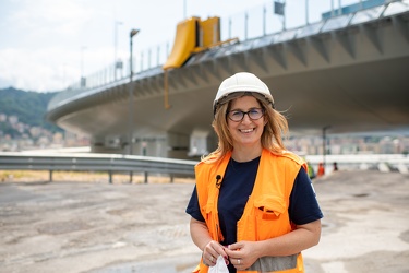 Genova, reportage per Quattroruote dentro il ponte viadotto auto