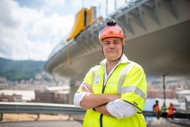 Genova, reportage per Quattroruote dentro il ponte viadotto auto