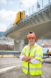 Genova, reportage per Quattroruote dentro il ponte viadotto auto