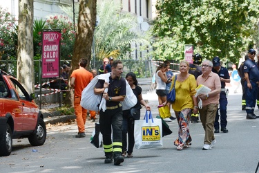 Genova - il secondo giorno dopo la tragedia di Ponte Morandi