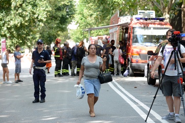 Genova - il secondo giorno dopo la tragedia di Ponte Morandi