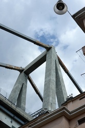 Genova - il secondo giorno dopo la tragedia di Ponte Morandi