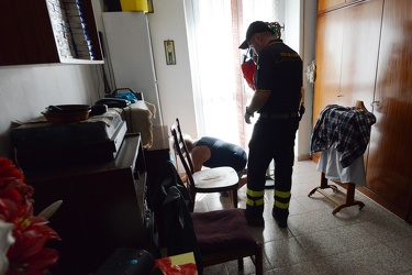 Genova - il secondo giorno dopo la tragedia di Ponte Morandi