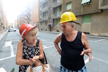 Genova - il secondo giorno dopo la tragedia di Ponte Morandi