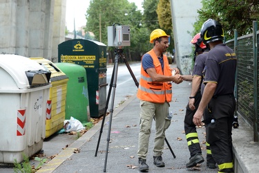 Genova - il secondo giorno dopo la tragedia di Ponte Morandi