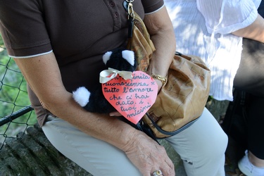 Genova, serra Ricco - i funerali di un ragazzo morto durante la 