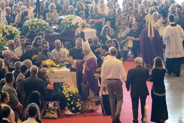 Genova, quattro giorni dal crollo di ponte Morandi - i funerali 